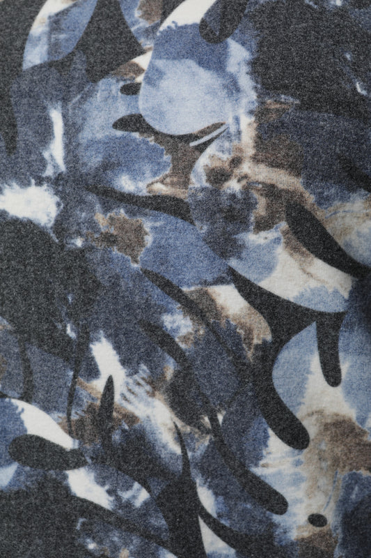 Langarmshirt mit Rundhals und Alloverdruck
