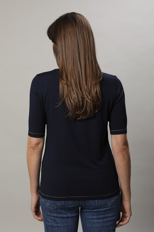 T-Shirt mit Rundhals und Druck