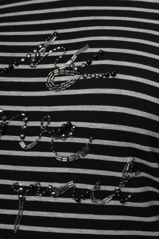 Langarmshirt mit Rundhals und Alloverdruck