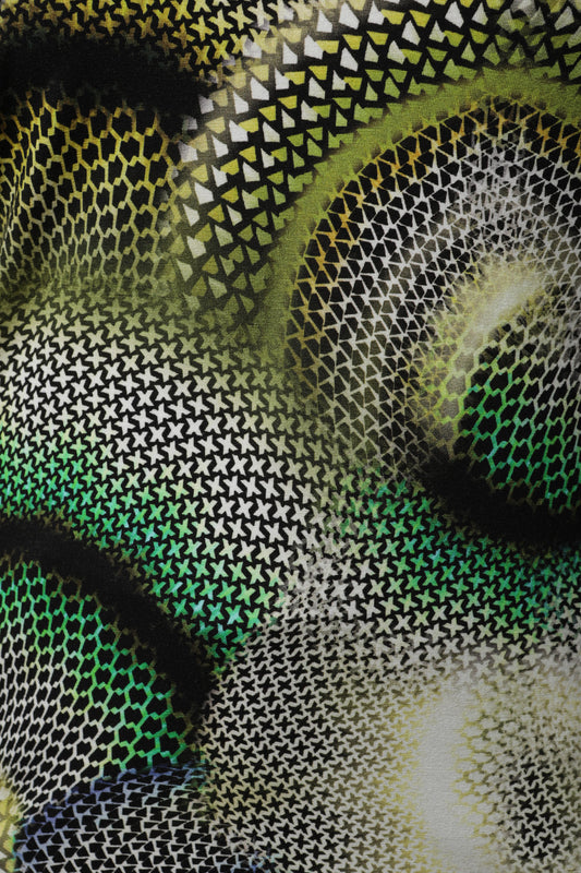 Langarmshirt mit Rundhals und Alloverdruck