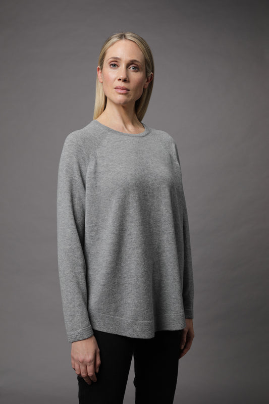 Pullover mit Rundhals