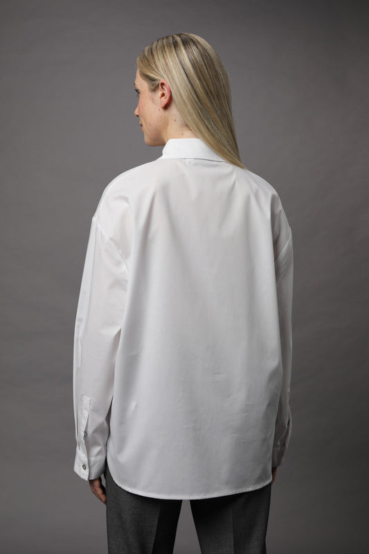 Bluse mit Umlegekragen