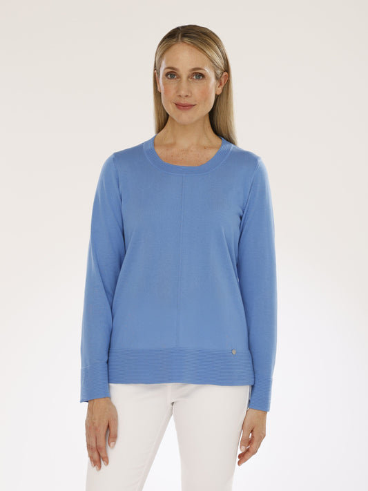 Pullover mit Rundhals
