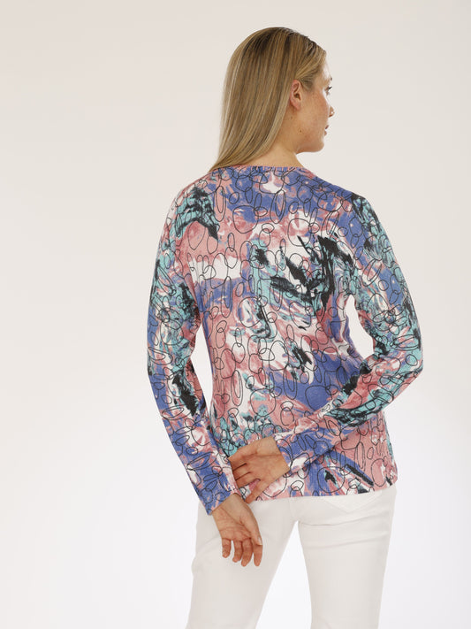 Pullover mit Rundhals
