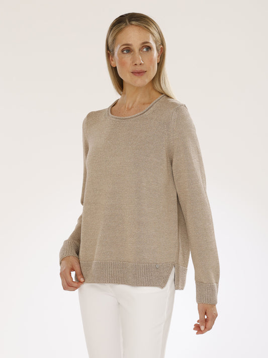 Pullover mit Rundhals