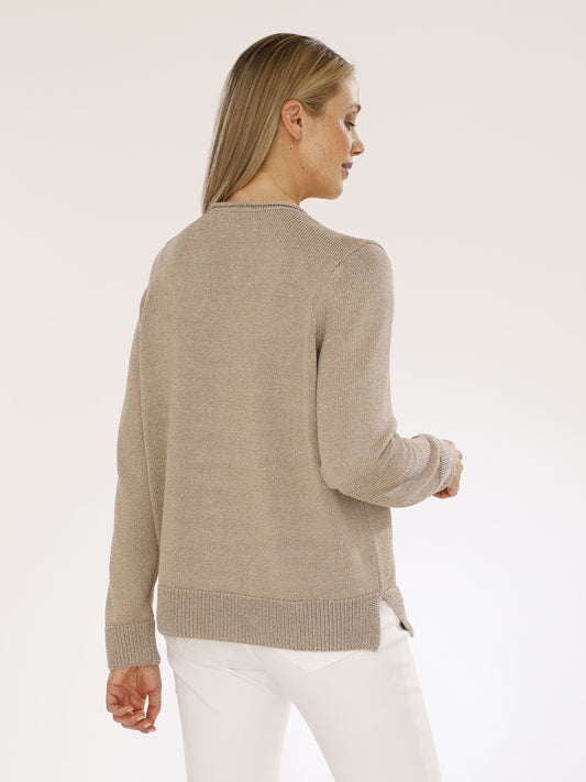 Pullover mit Rundhals