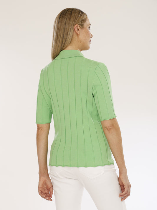 Pullover mit Polokragen und 1/2 Arm