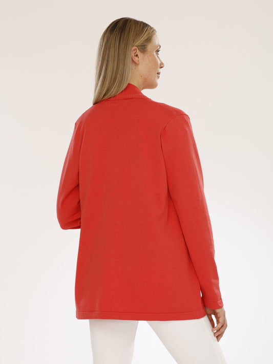 Jacke mit offener Form