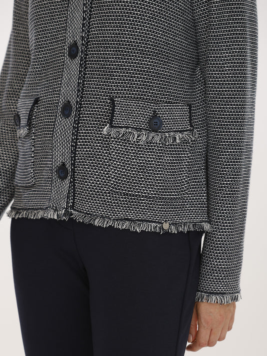Jacke mit Umlegekragen