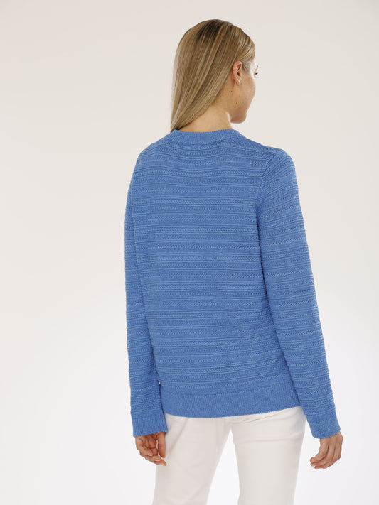 Jacke mit Rundhals