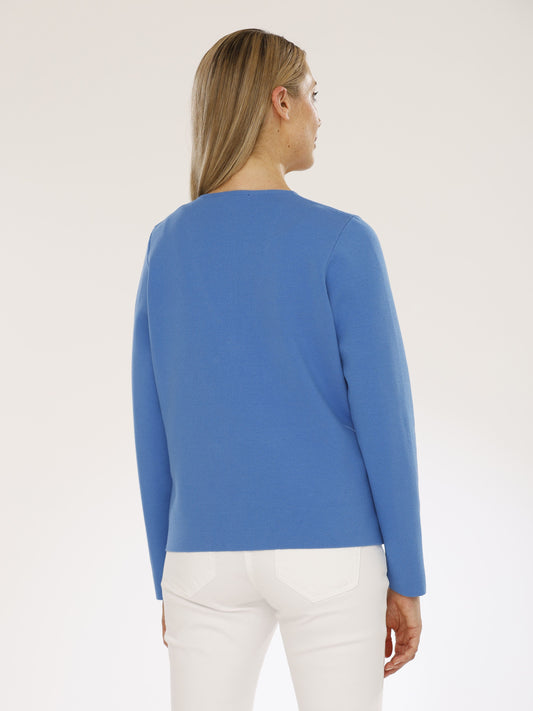 Jacke mit asymetrischer Knopfleiste