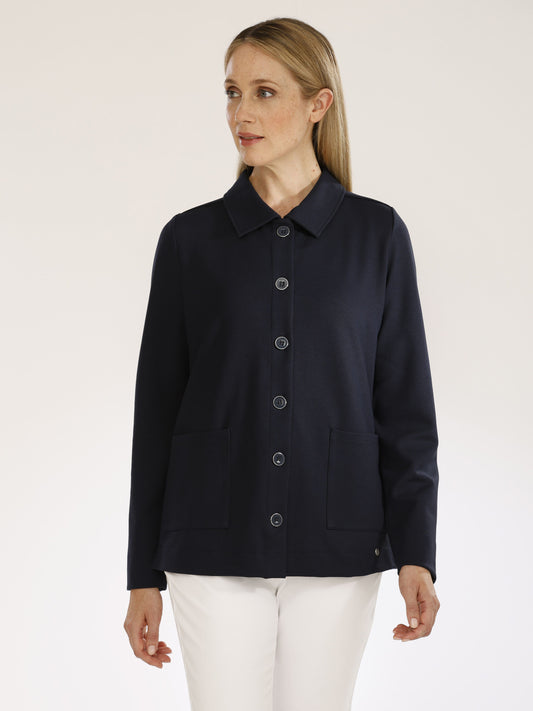 Jacke mit Umlegekragen