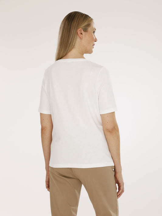 T-Shirt mit Rundhals und Alloverdruck