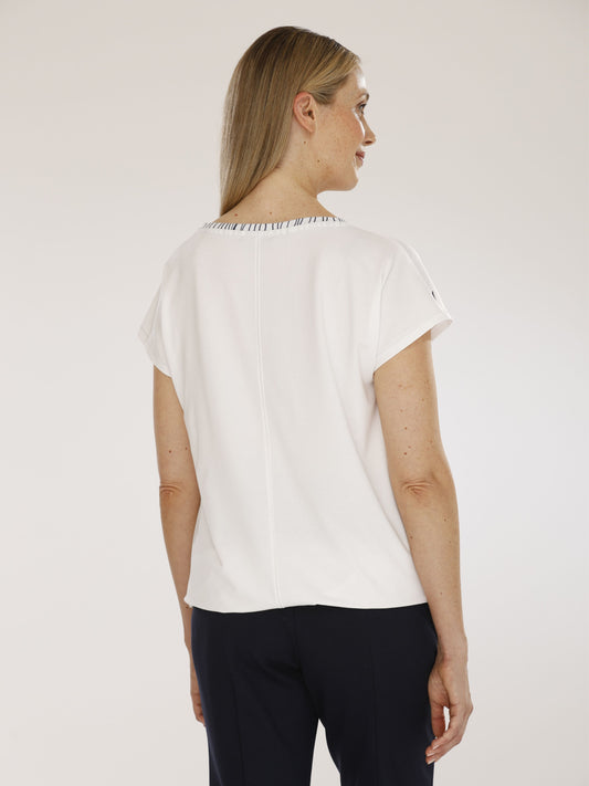 T-Shirt mit Rundhals und Alloverdruck