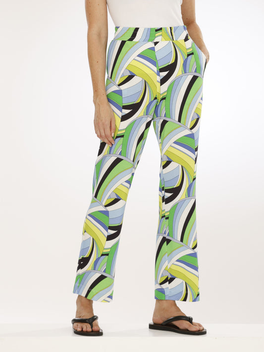 Jersey-Hose mit Alloverdruck