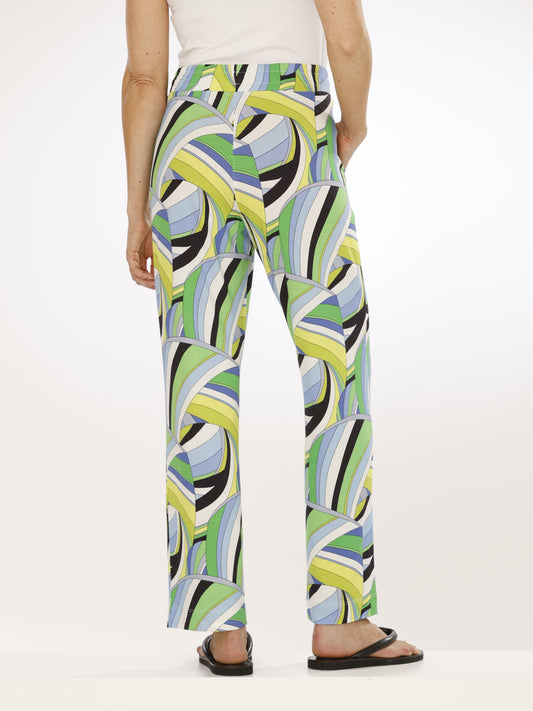 Jersey-Hose mit Alloverdruck