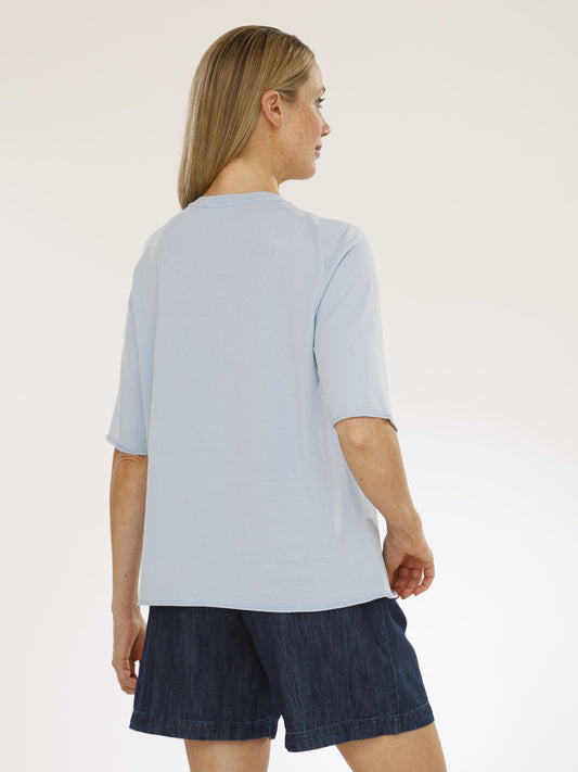 Pullover mit Rundhals und 1/2 Arm