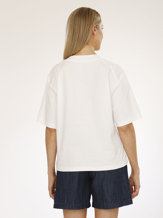 T-Shirt mit V-Ausschnitt