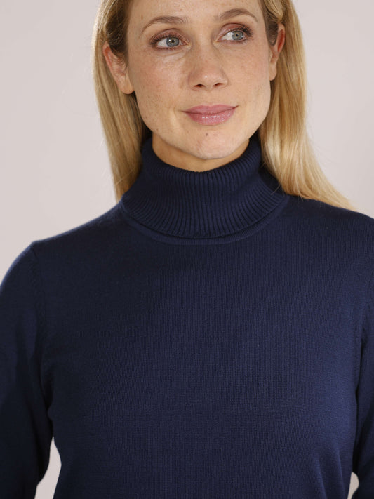 Pullover mit Rollkragen