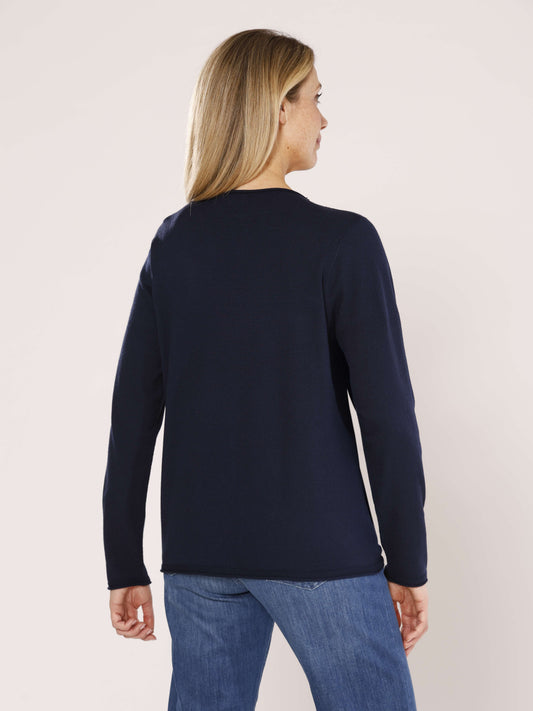 Pullover mit Rundhals