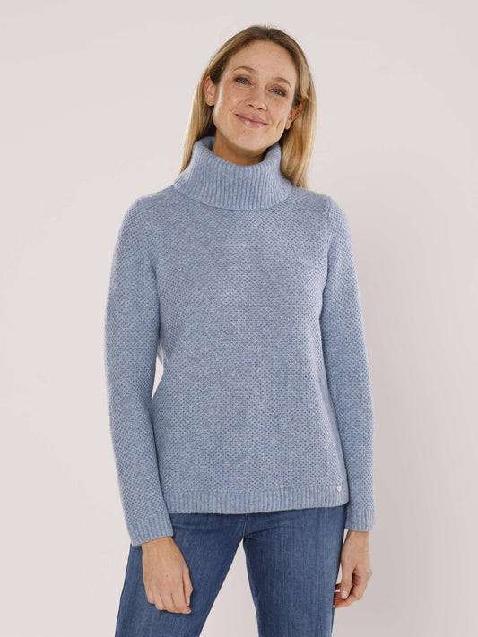 Pullover mit Rollkragen