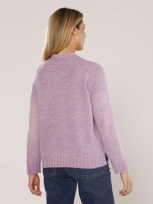 Pullover mit Rundhals und Farbverlaufeffekt