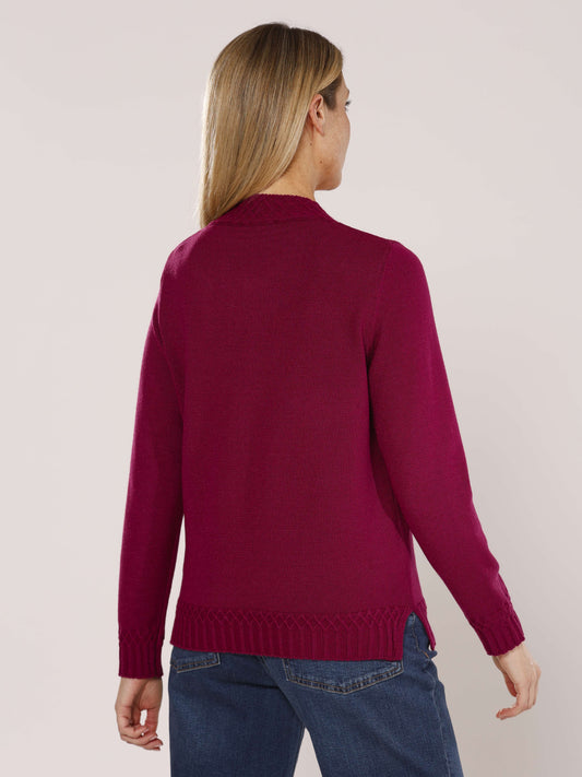 Pullover mit Rundhals