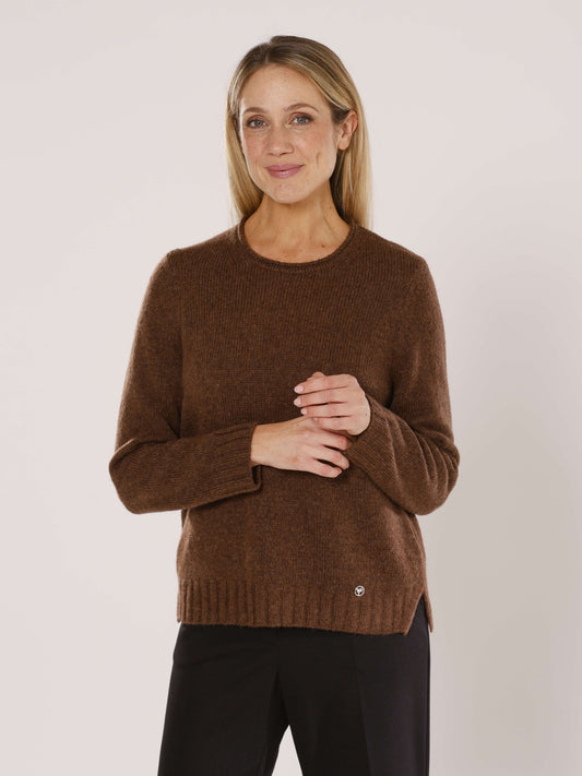 Pullover mit Rundhals