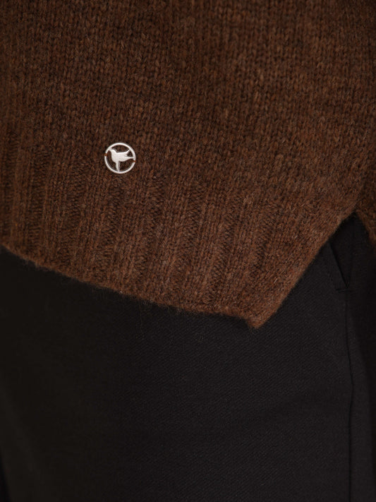 Pullover mit Rundhals