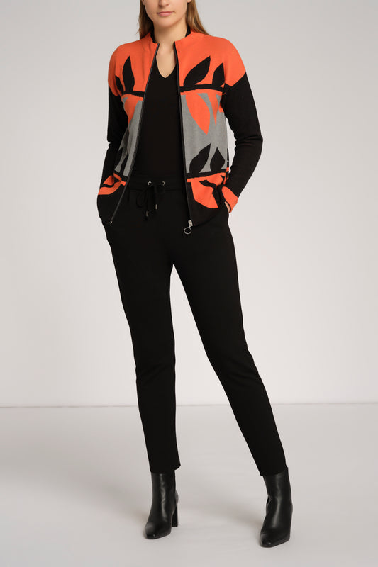 lange offene Jacke