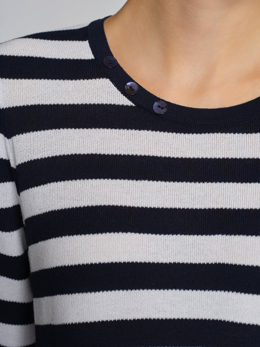 Pullover mit Strukturmuster