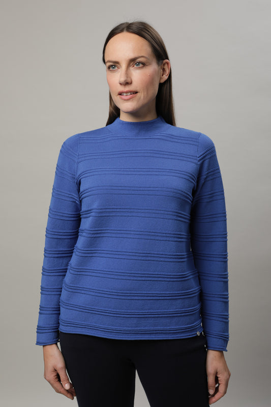 Pullover mit Kelchkragen