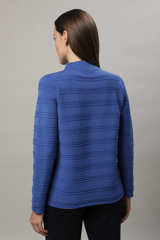 Pullover mit Kelchkragen