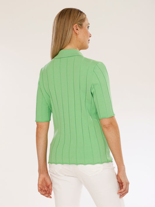 Pullover mit Polokragen und 1/2 Arm