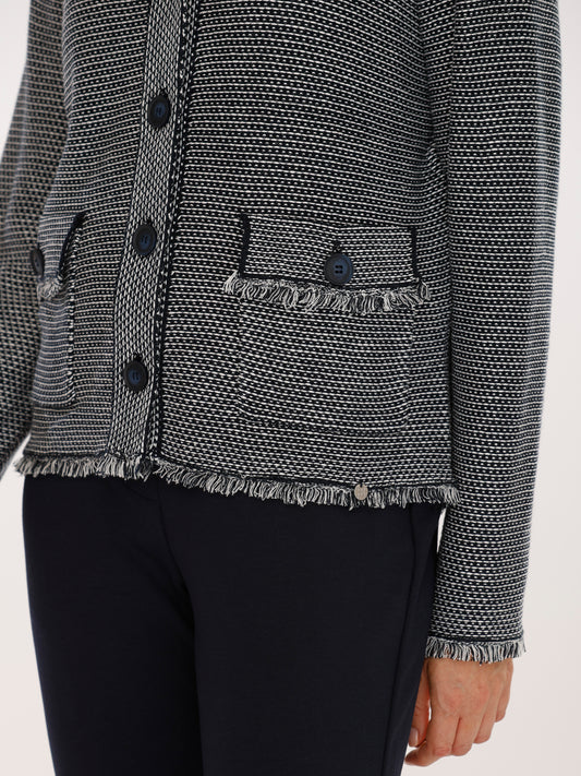 Jacke mit Umlegekragen