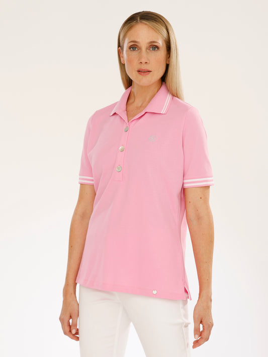 T-Shirt mit Polokragen