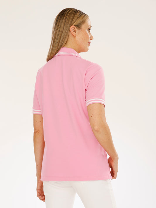 T-Shirt mit Polokragen